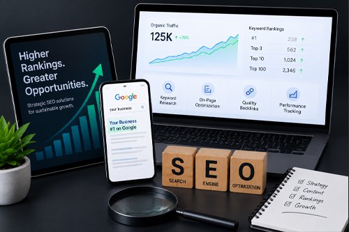 SEO services and search engine optimization project in the UAE